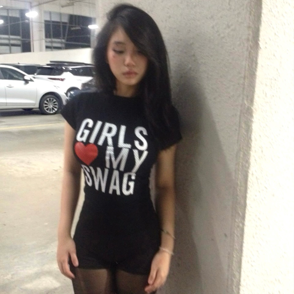 Girls Love My Swag Girl Tee
