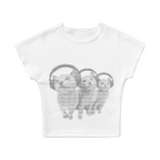Triplets Baby Tee