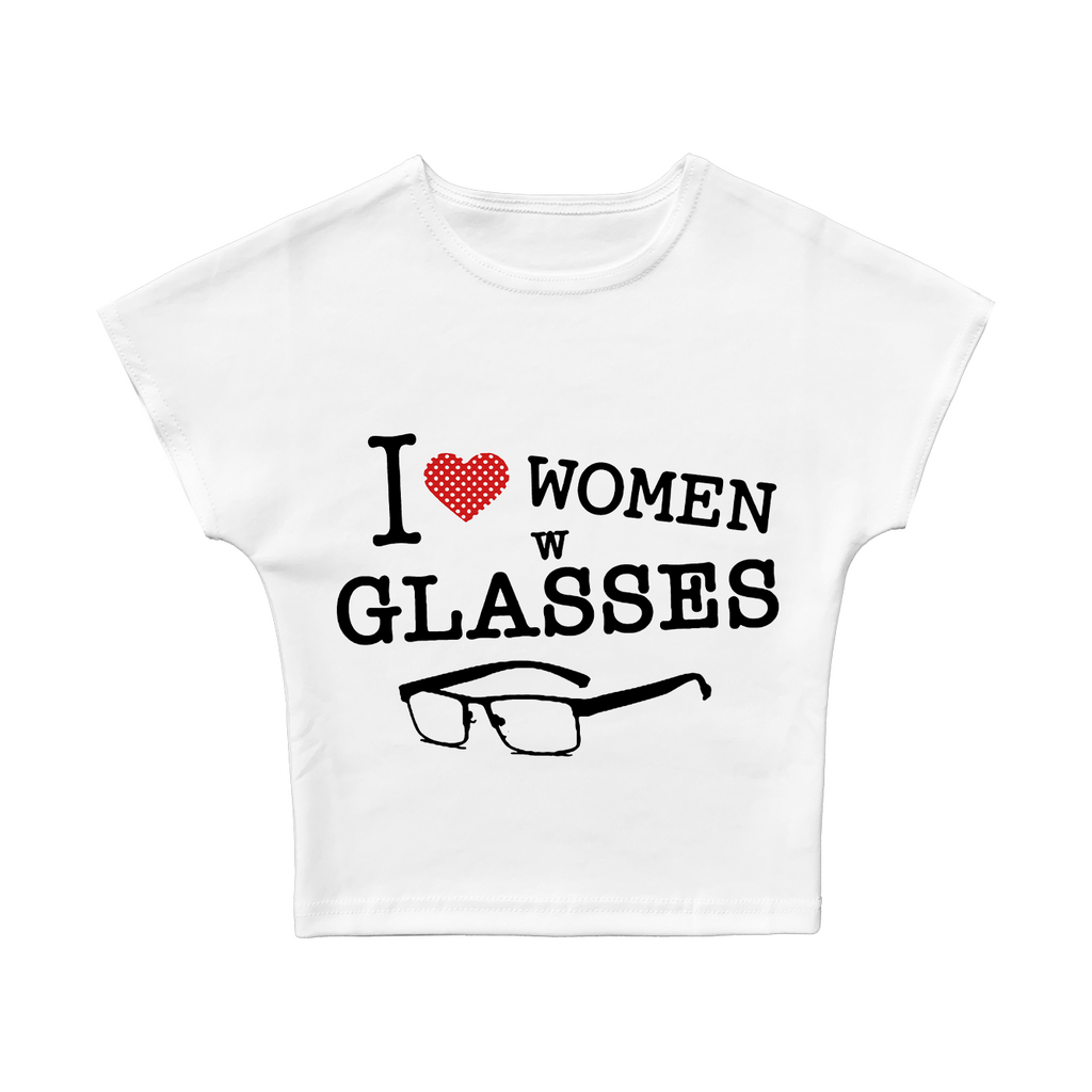 I Love Women W Glasses Baby Tee