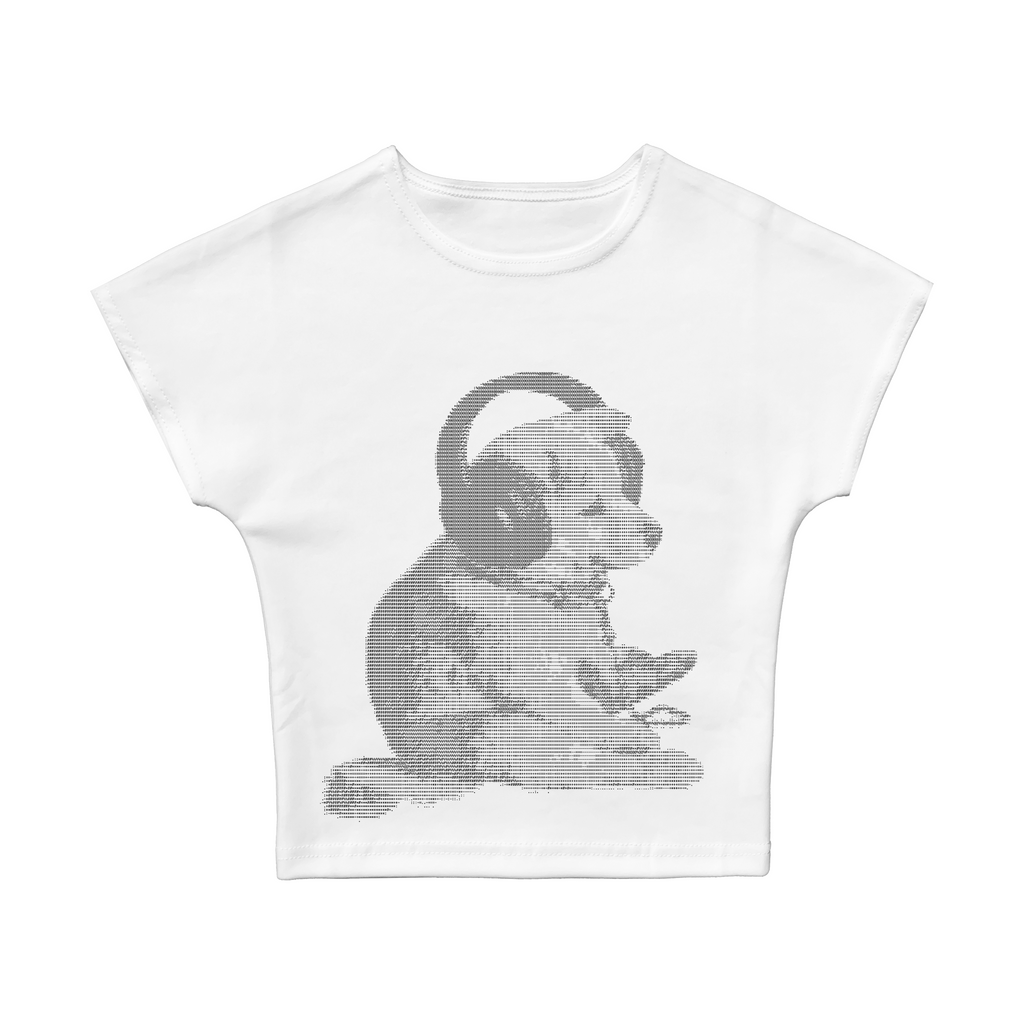 Sitting Golden Pup Baby Tee