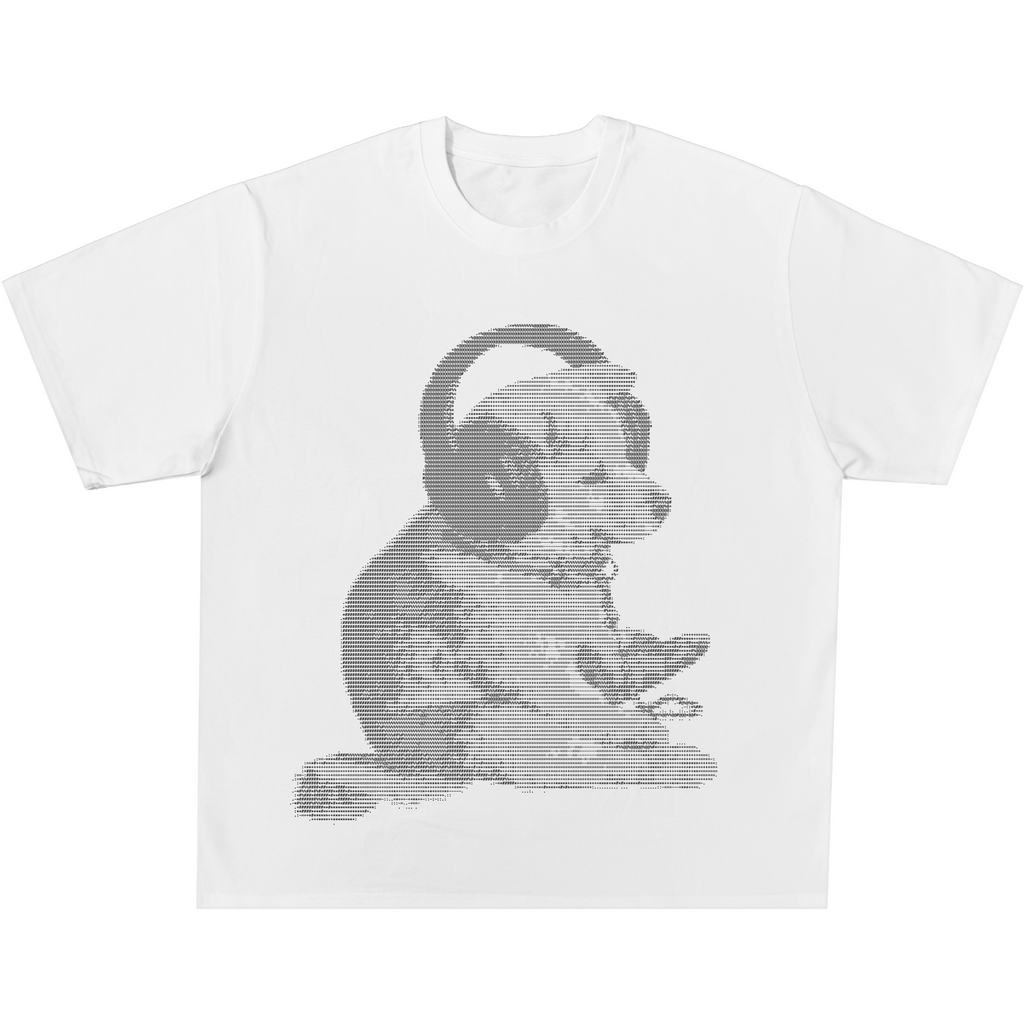 Sitting Golden Pup Tee
