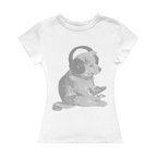 Sitting Golden Pup Girl Tee