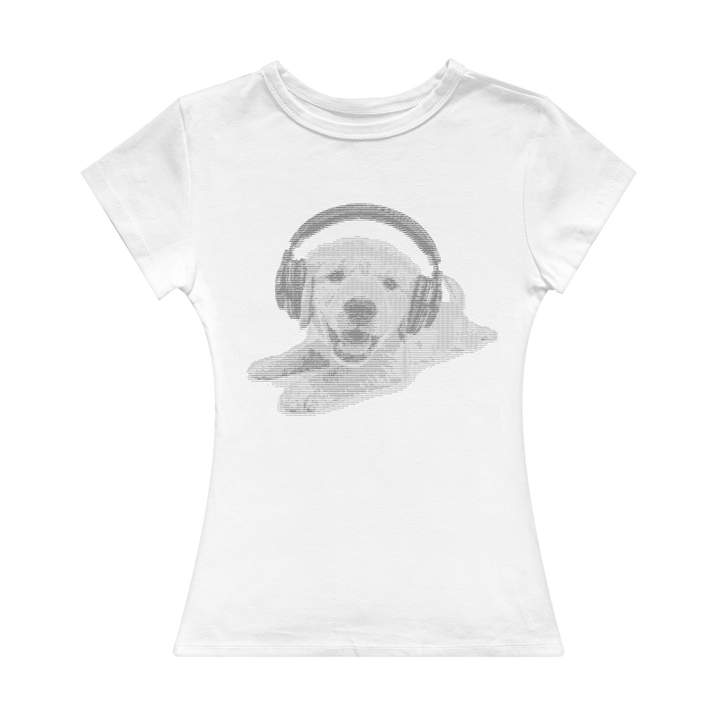 Golden Pup Girl Tee