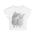 Ragebaiting Cat Baby Tee