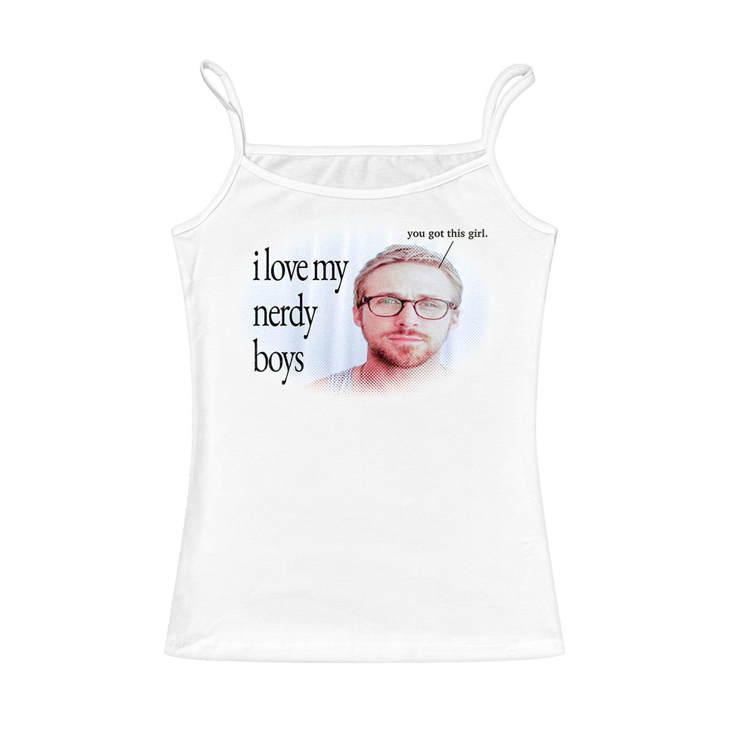 I Love My Nerdy Boys Cami Top