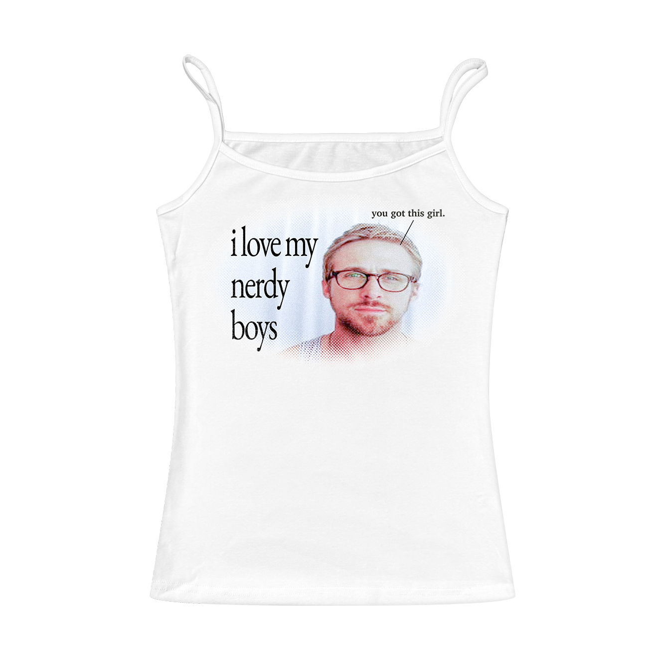 I Love My Nerdy Boys Cami Top