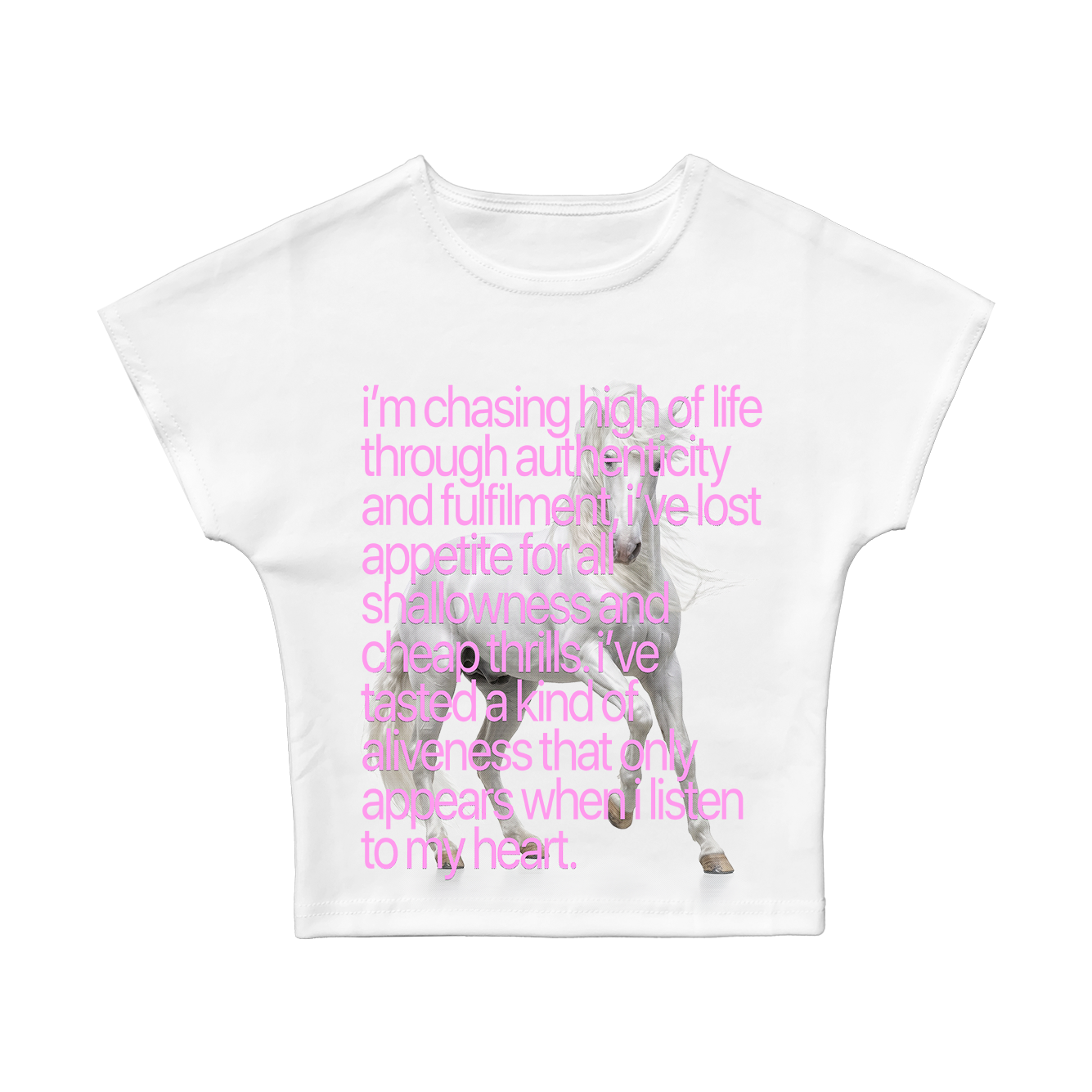 High Of Life Baby Tee