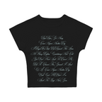 Rain Rain Go Away Baby Tee