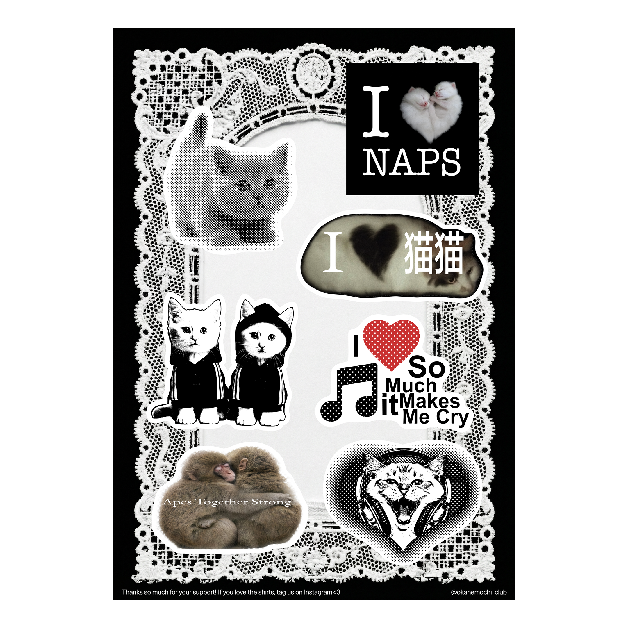 February Freebie – Waterproof Sticker Sheet