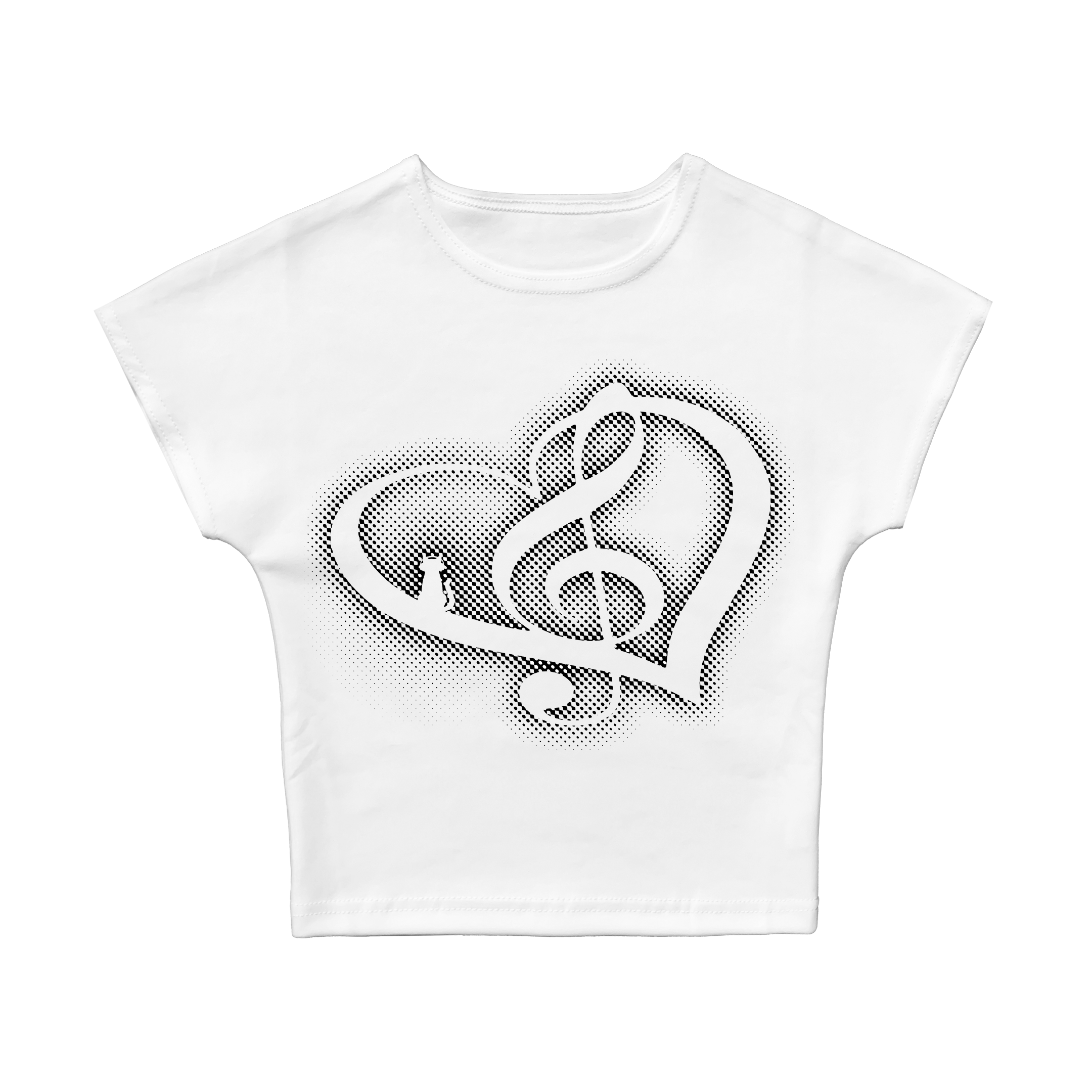 Treble Heart Baby Tee