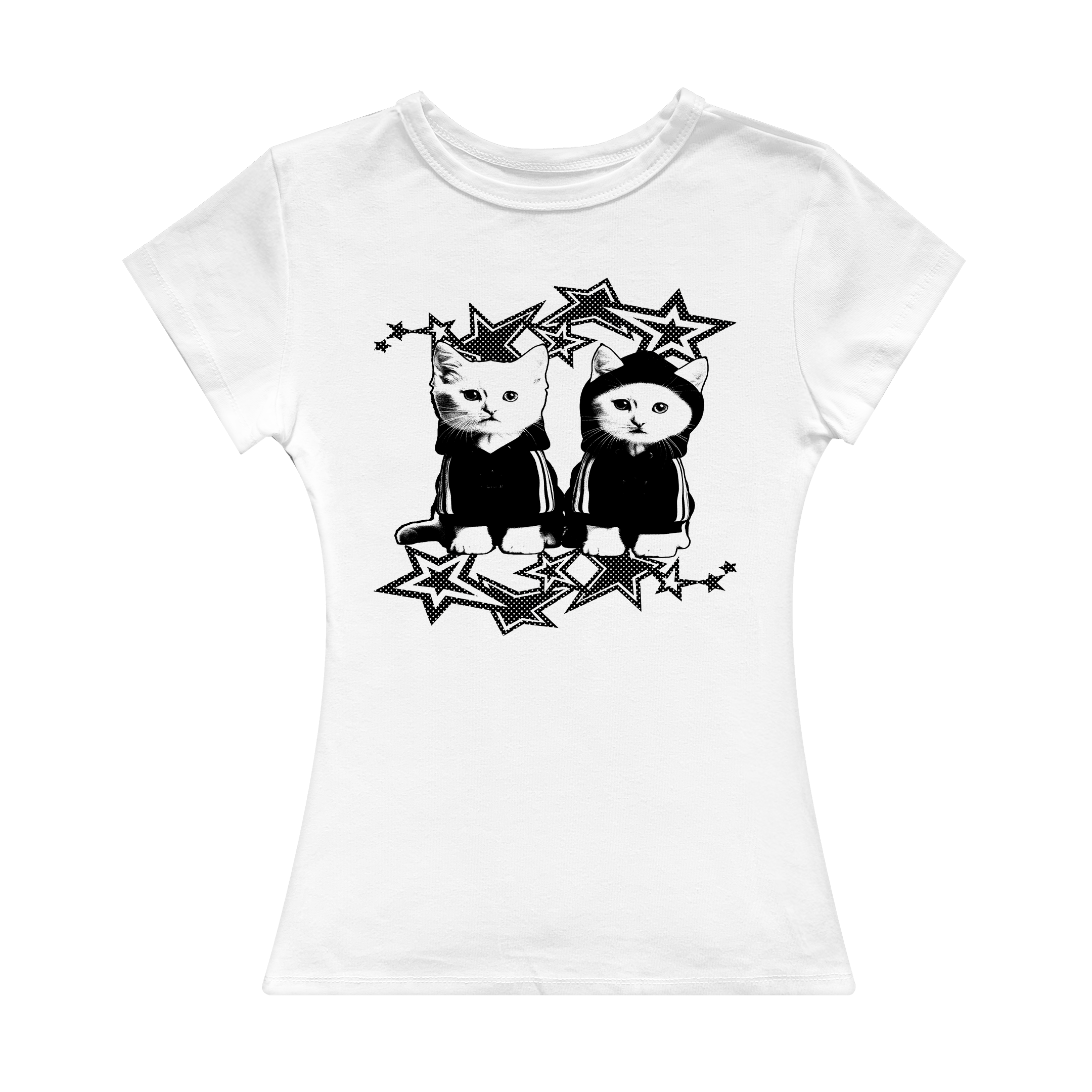 Star Kitties Girl Tee