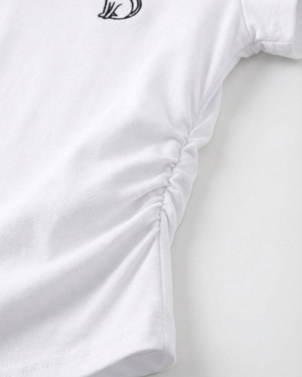 Smirking Cat White Polo Shirt