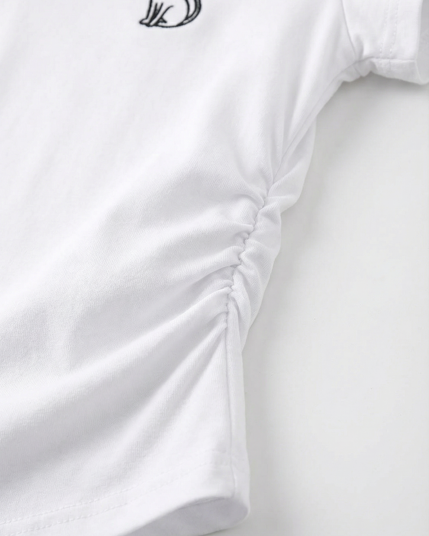 Smirking Cat White Polo Shirt